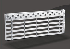 Galvanized Steel grating Stair Tread-JT7